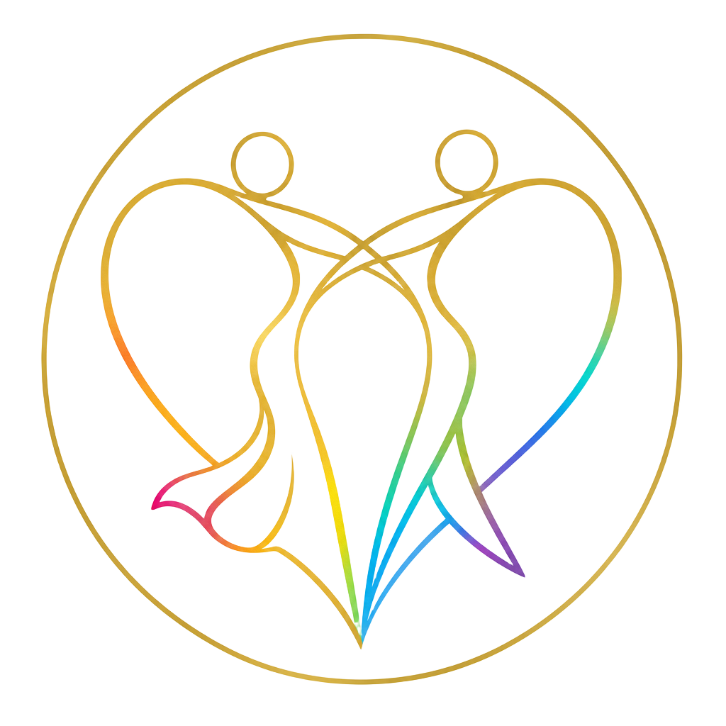 Equality Dance World emblem: two dancers forming a heart